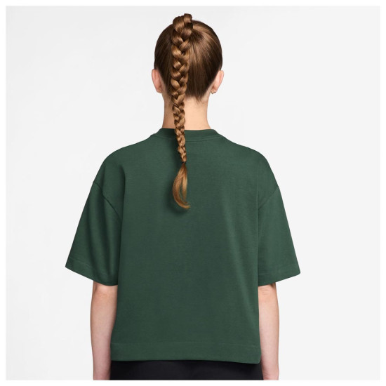 Nike Γυναικεία κοντομάνικη μπλούζα Sportswear Luxe Boxy T-Shirt
